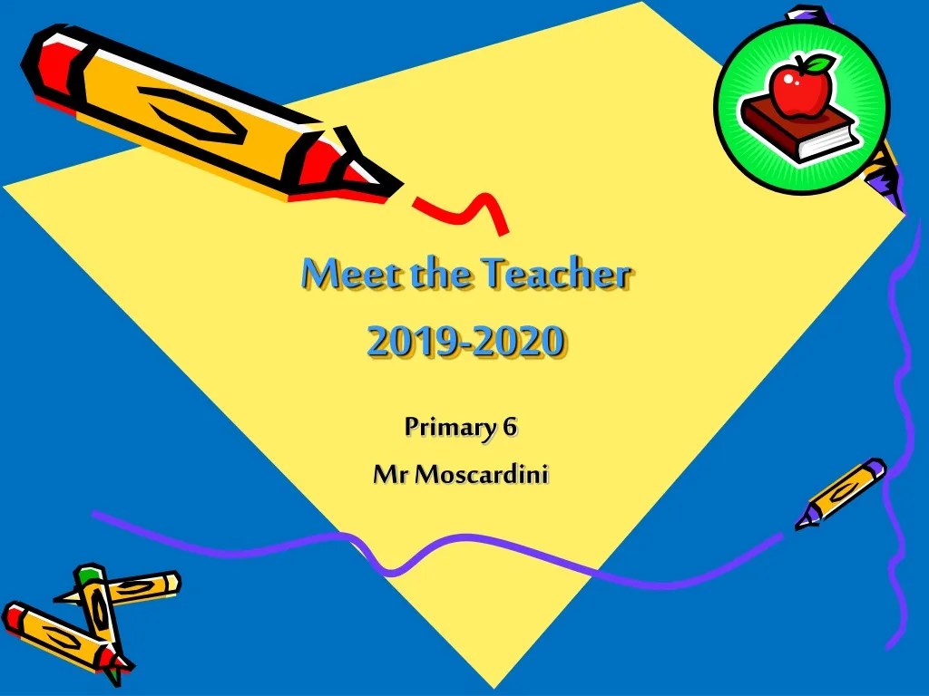 meet the teacher 2019 2020