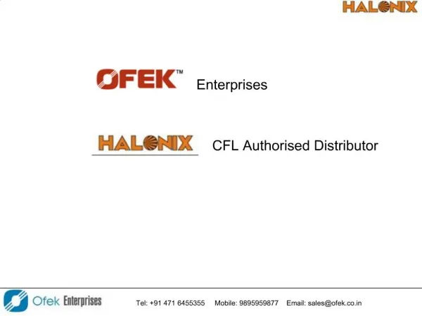 Enterprises CFL Authorised Distributor