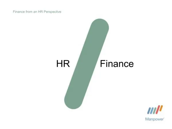Finance from an HR Perspecitve
