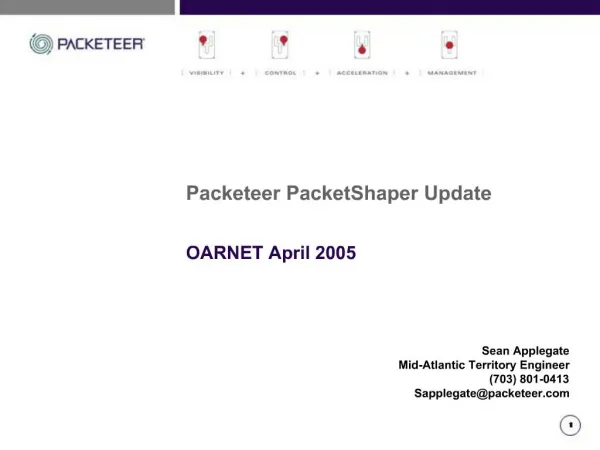 Packeteer PacketShaper Update