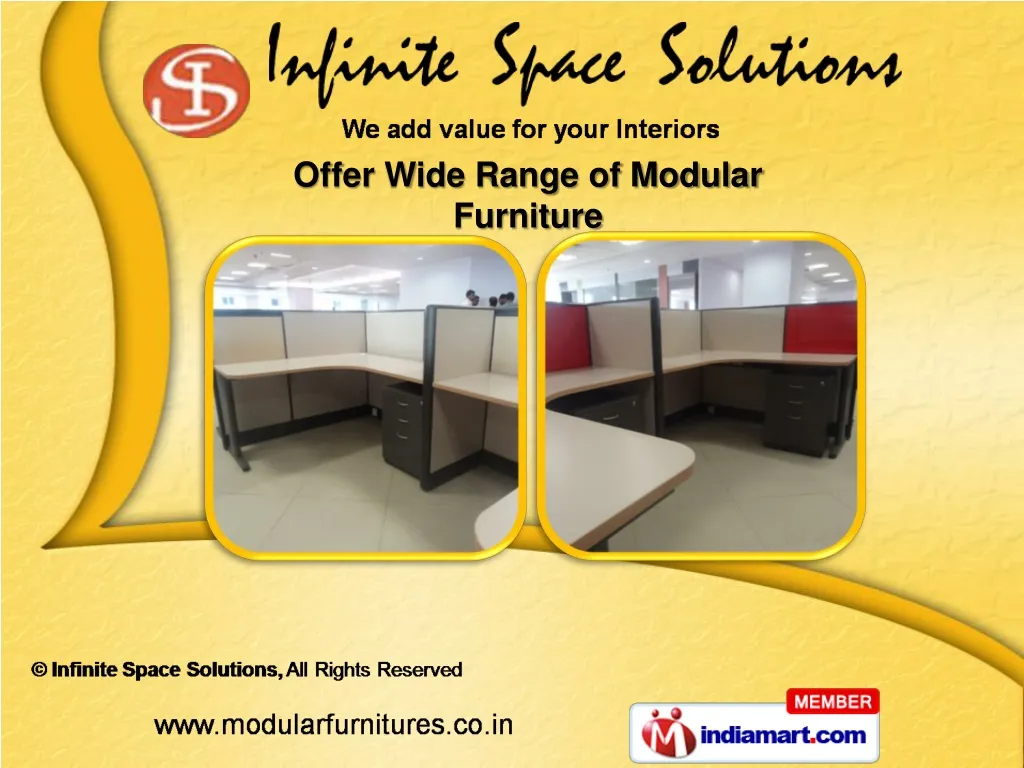 offer wide range of modular furniture