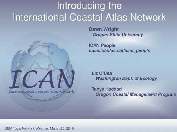 Introducing the International Coastal Atlas Network