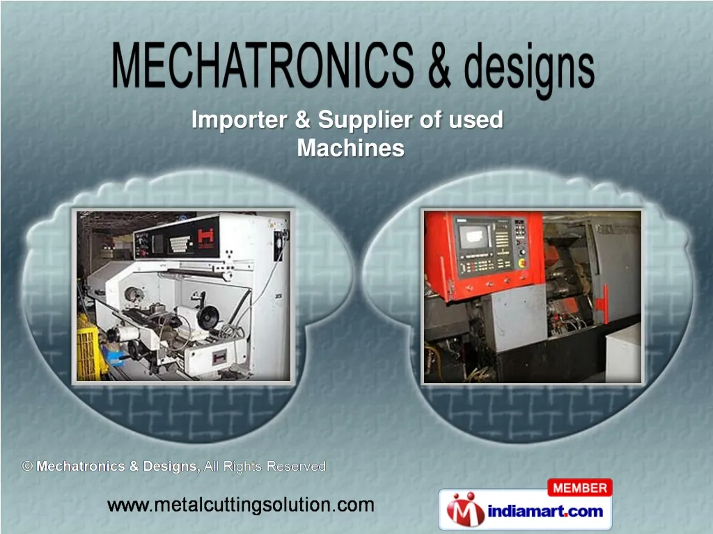 importer supplier of used machines