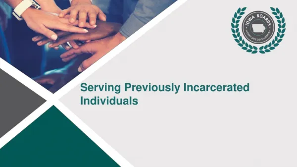 Serving Previously Incarcerated Individuals