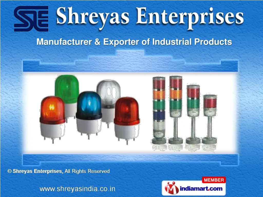 manufacturer exporter of industrial products