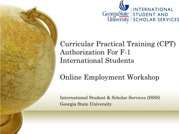 International Student &amp; Scholar Services (ISSS) Georgia State University