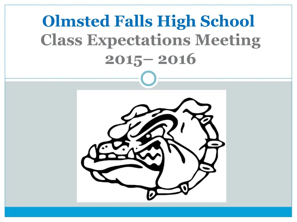 olmsted falls high school class expectations m eeting 2015 2016