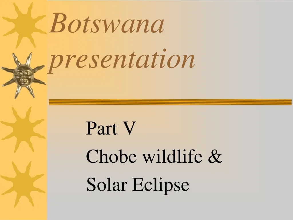 botswana presentation