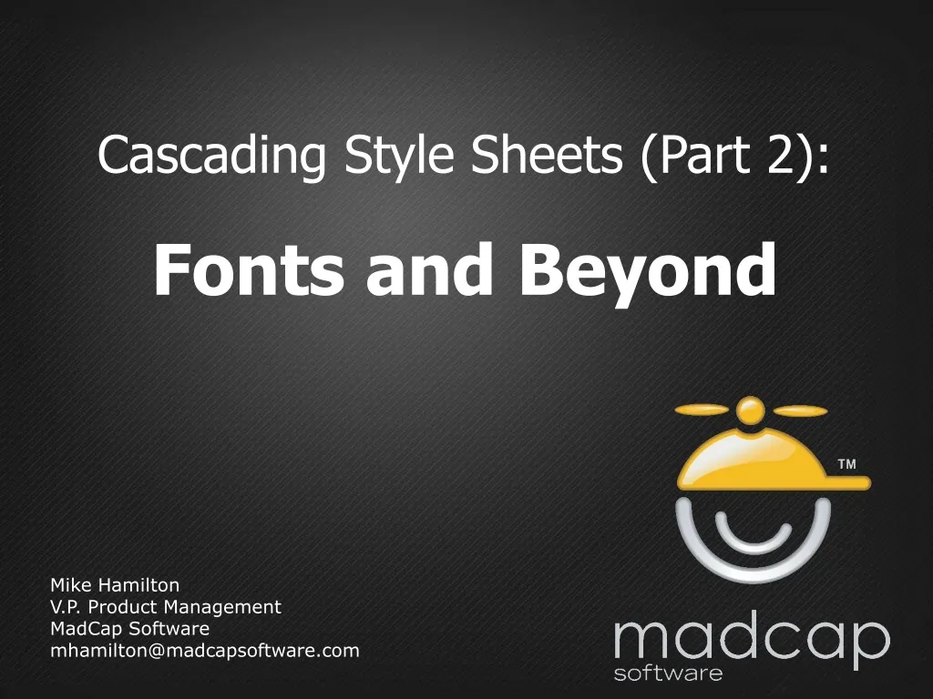 cascading style sheets part 2 fonts and beyond
