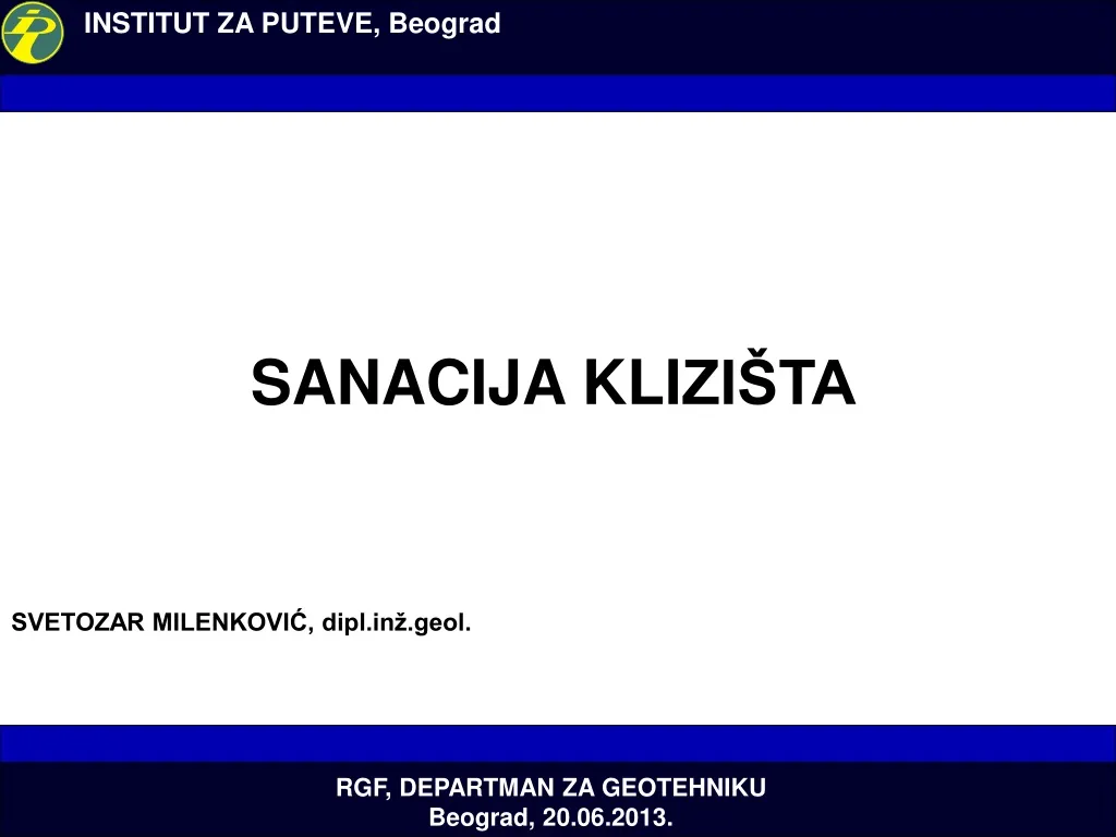 institut za puteve beograd