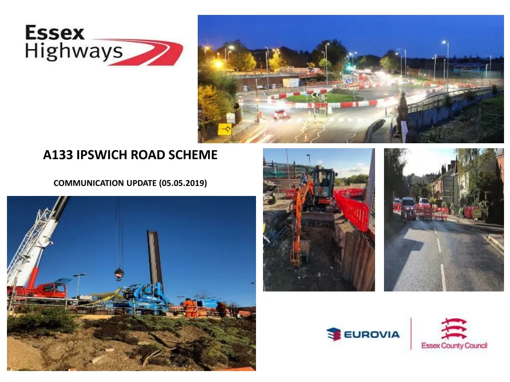 a133 ipswich road scheme communication update 05 05 2019