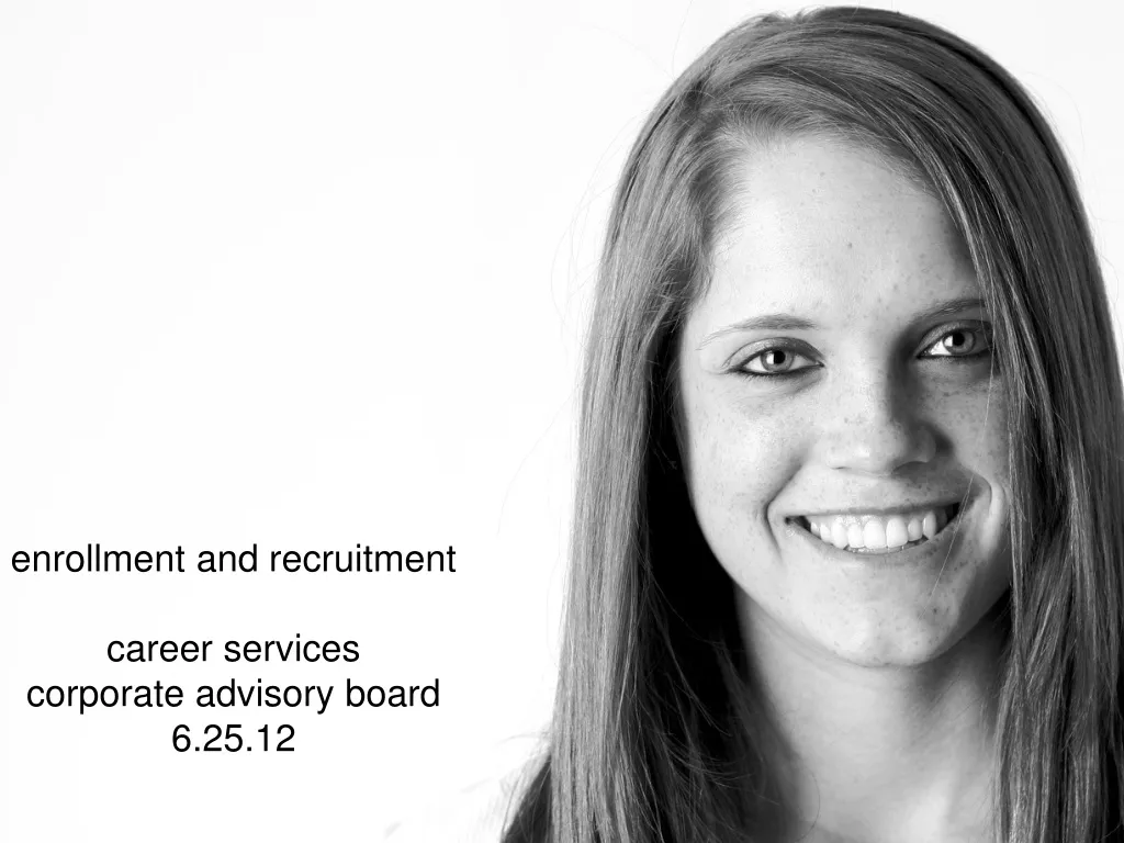 enrollment and recruitment career services