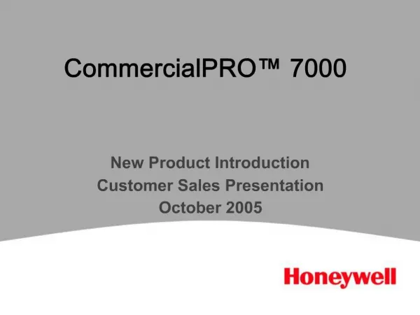 CommercialPRO 7000