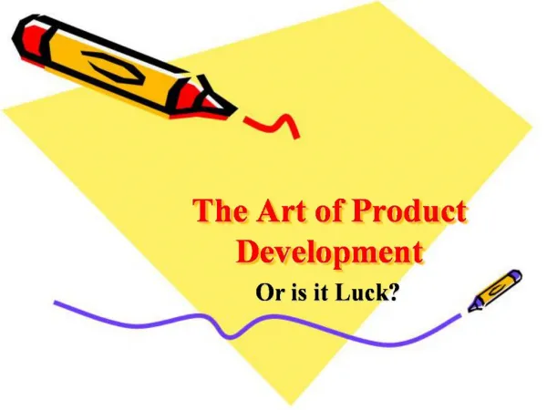 The Art of Product Development