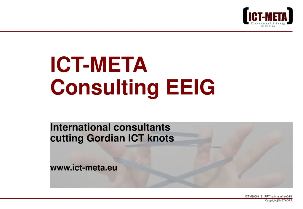 ict meta consulting eeig