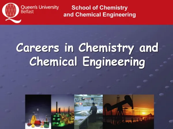 Careers in Chemistry and Chemical Engineering