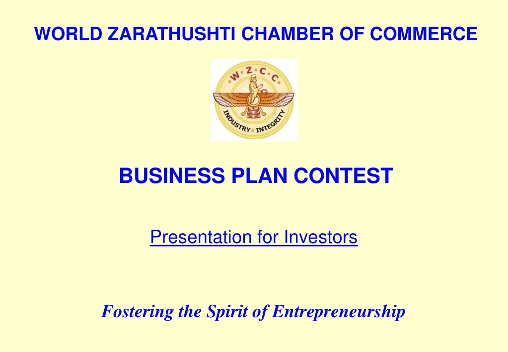world zarathushti chamber of commerce