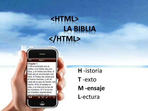 HTML LA BIBLIA