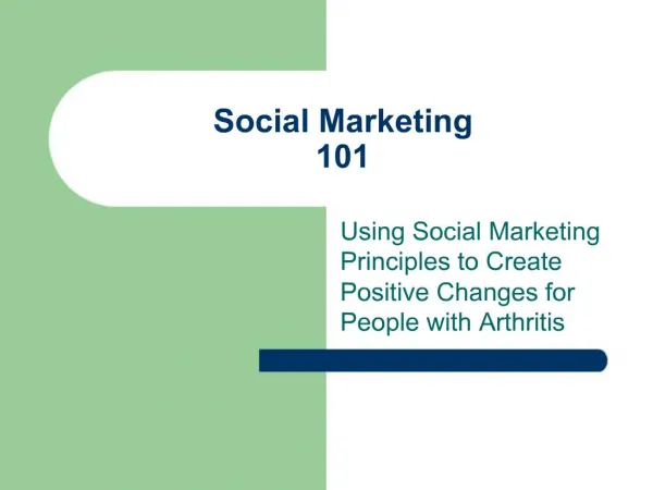 Social Marketing 101