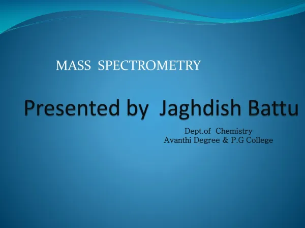 Presented by Jaghdish Battu