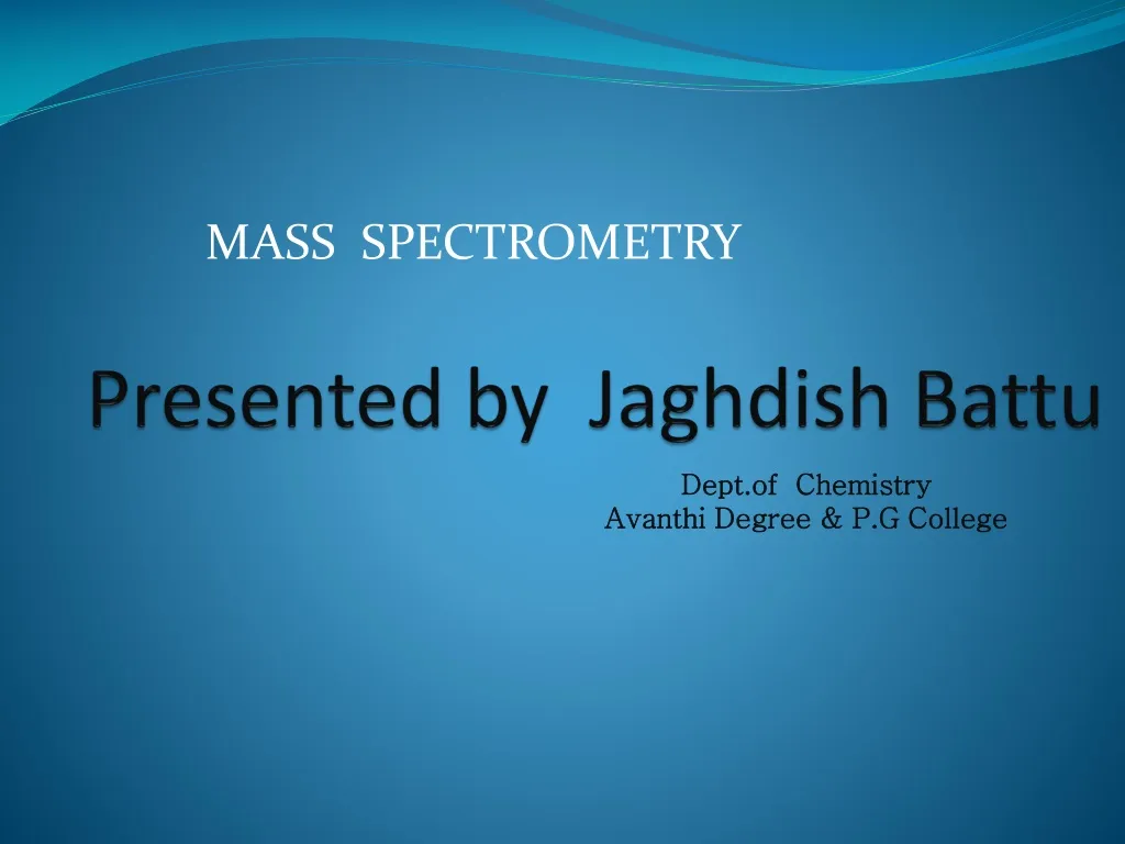 presented by jaghdish battu