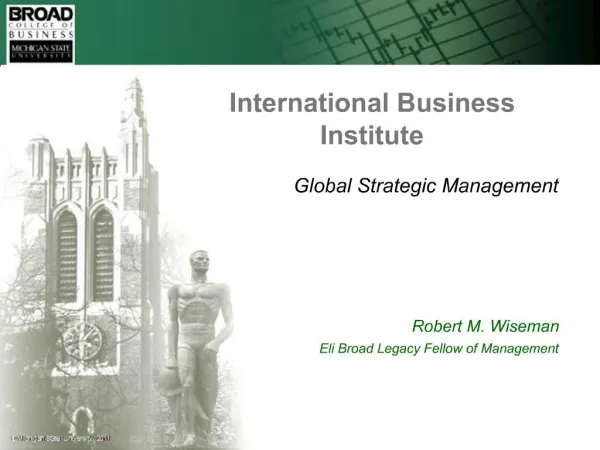 International Business Institute