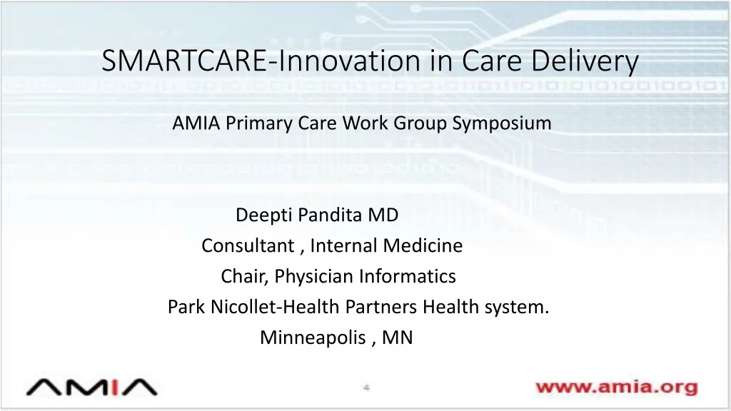 smartcare innovation in care delivery