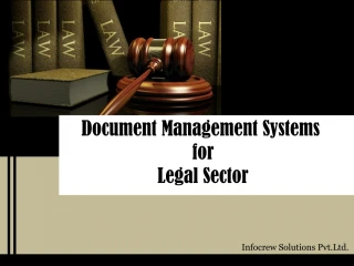 Document Management Systems for Legal Sector - slide 1