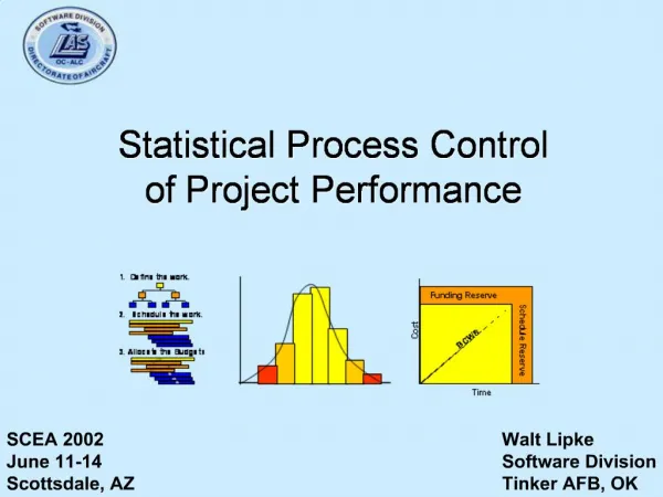 Statistical Process Control of Project Performance