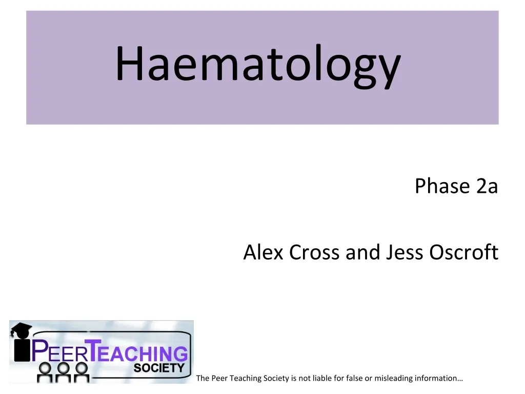 phase 2a alex cross and jess oscroft