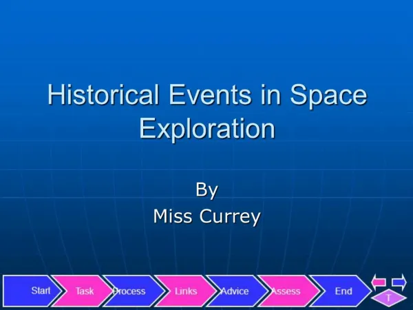 Historical Events in Space Exploration