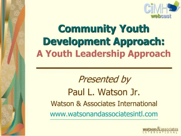 Community Youth Development Approach: A Youth Leadership Approach
