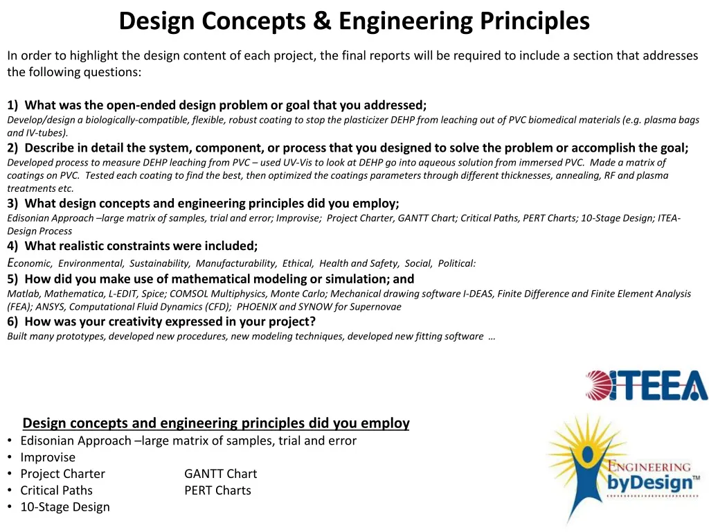 design concepts engineering principles