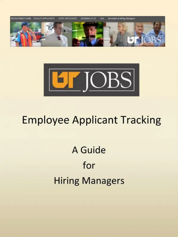 Employee Applicant Tracking