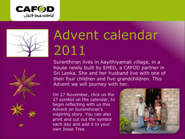 Advent calendar 2011