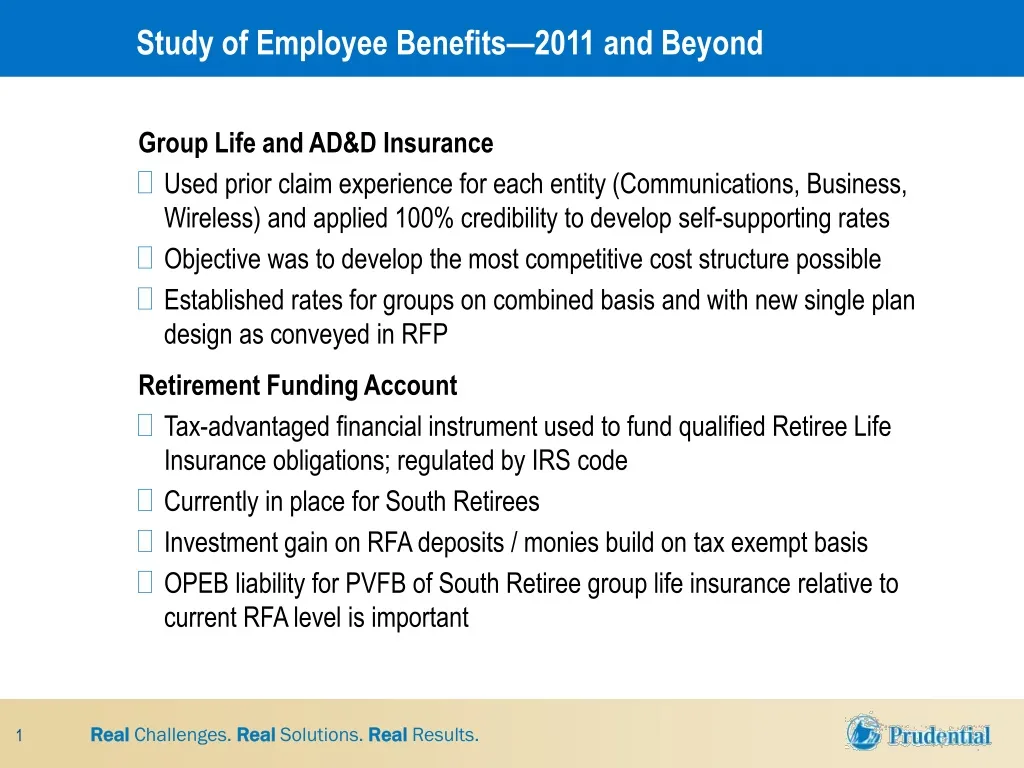 study of employee benefits 2011 and beyond
