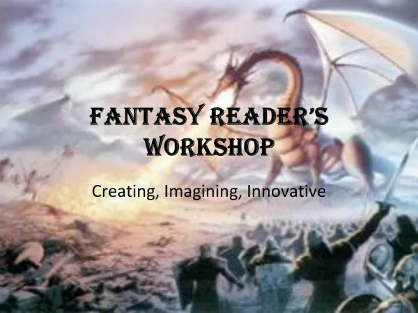 Fantasy Reader s workshop