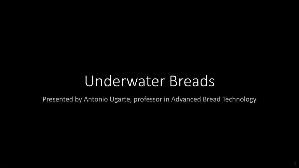underwater breads