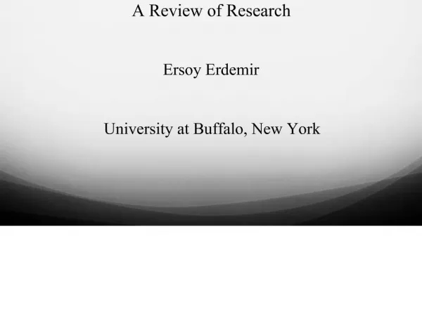 Vocabulary Development of Young English Language Learners in Preschools and Kindergartens: A Review of Research Erso