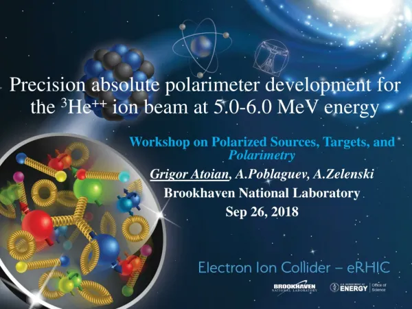 Precision absolute polarimeter development for the 3 He ++ ion beam at 5.0-6.0 MeV energy