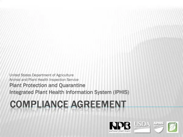 Compliance Agreement