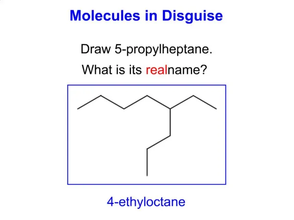 Molecules in Disguise
