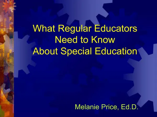 What Regular Educators Need to Know About Special Education