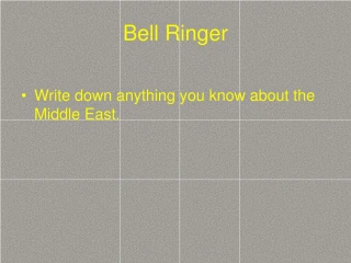 Bell Ringer - slide 1