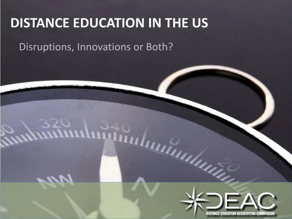 distance education in the us