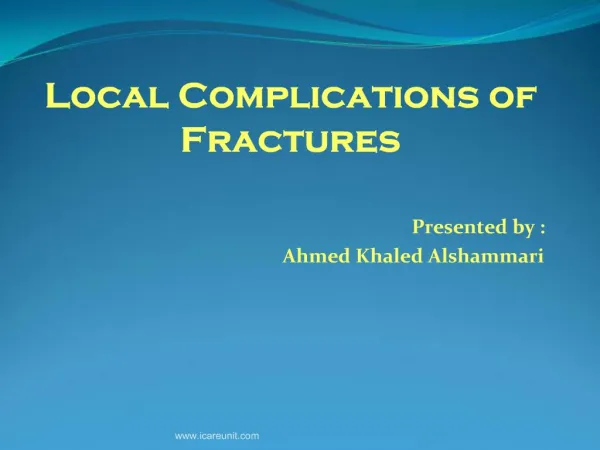 Presented by : Ahmed Khaled Alshammari