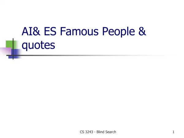 AI ES Famous People quotes