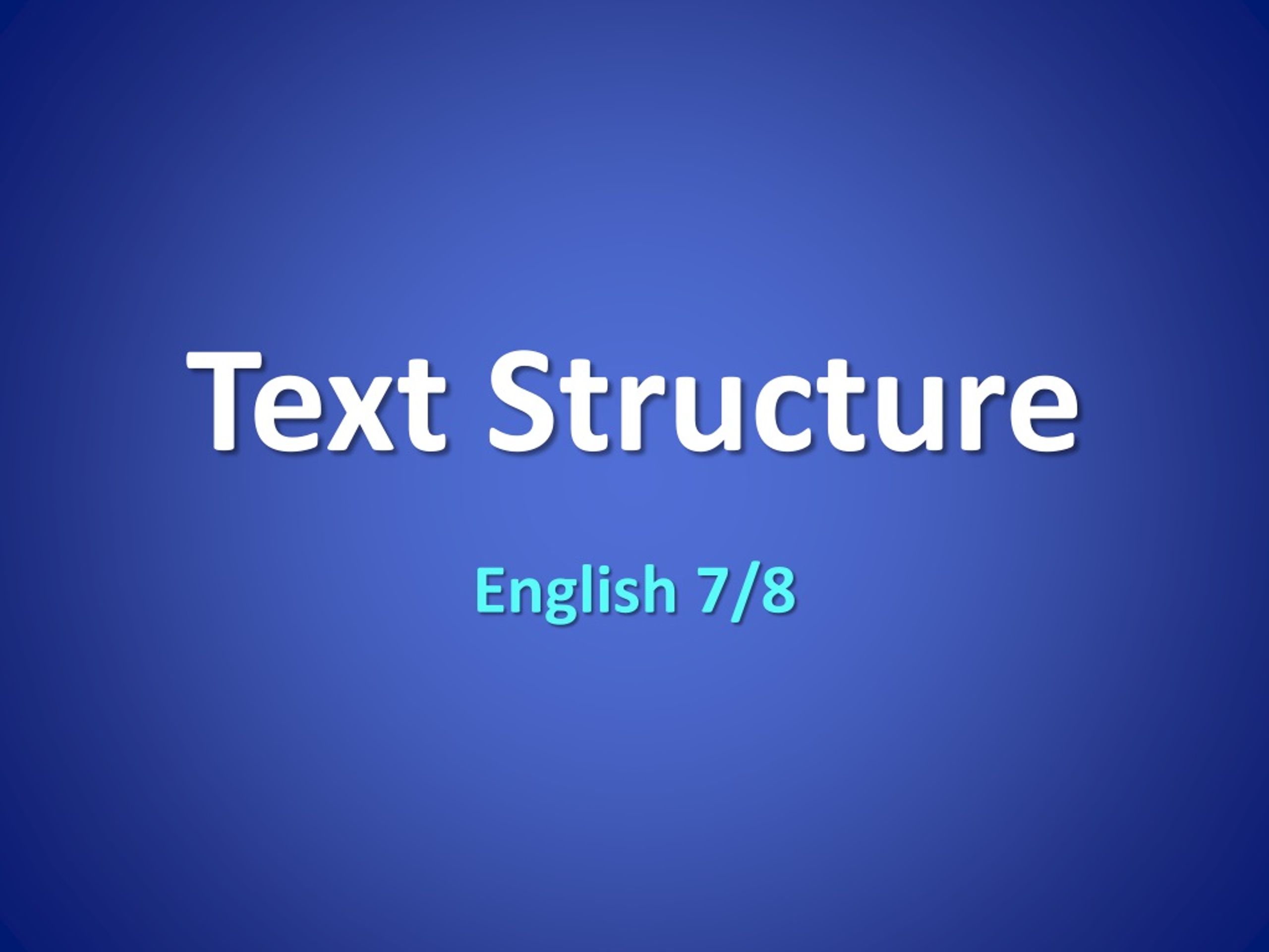 PPT - Text Structure PowerPoint Presentation, free download - ID:525192