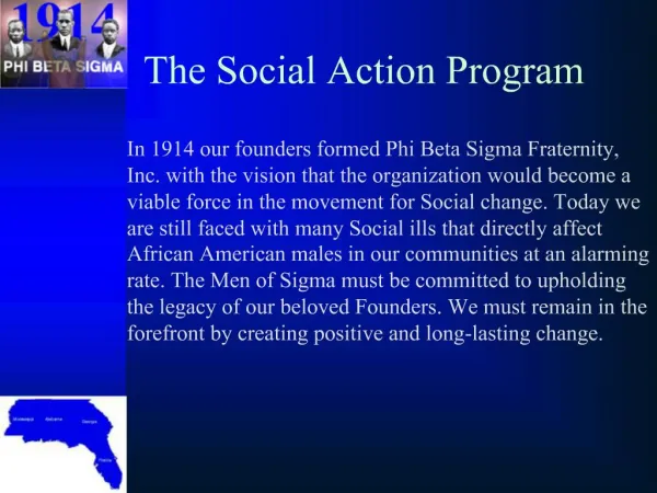 The Social Action Program