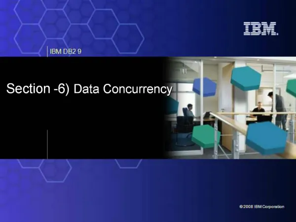 Section 6 - Data Concurrency 11